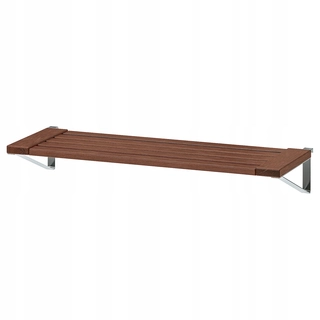 IKEA ÄPPLARÖ Policový záhradný panel hnedý 68x27 č