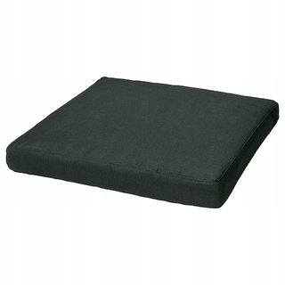 Vankúše  - IKEA HALLO VANKA SEDADLOSTI ZÁHRADNOSTI Black 62x62