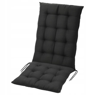Vankúše  - IKEA HÅLLÖ PODUCHA sedadlo / operadlo čierna 116x47