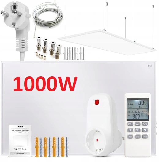 INFRAČERVENÝ OHRIEVAČ 1000W STROPNÝ TERMOSTAT