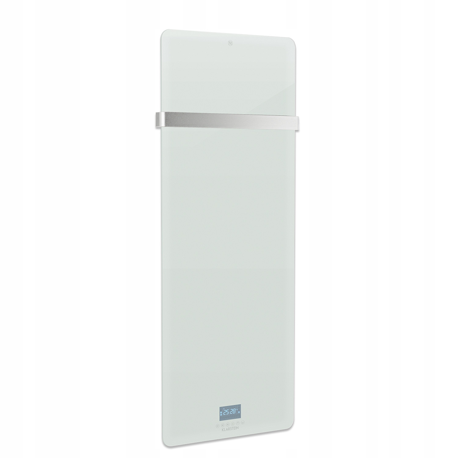 Klarstein elektrický kúpeľňový radiátor 850 W 450 x 1200 mm biely