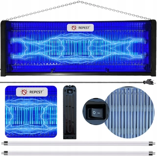 Repelent proti hmyzu - Lampa przeciwko komarom, molom, muchom, osom REPEST DM 3,5 kg