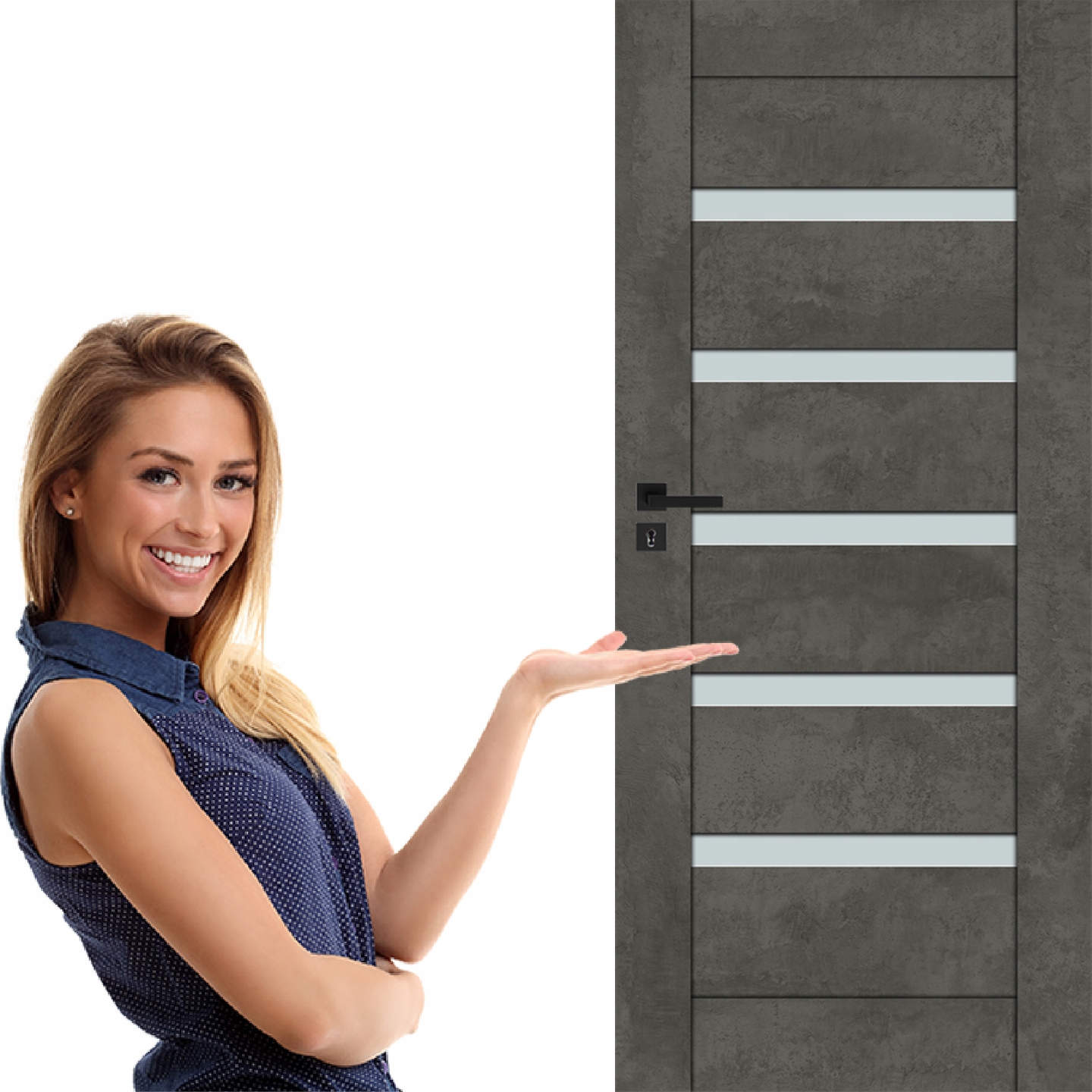 Krídlové dvere RENO Windoor Dre COLORS 80 cm