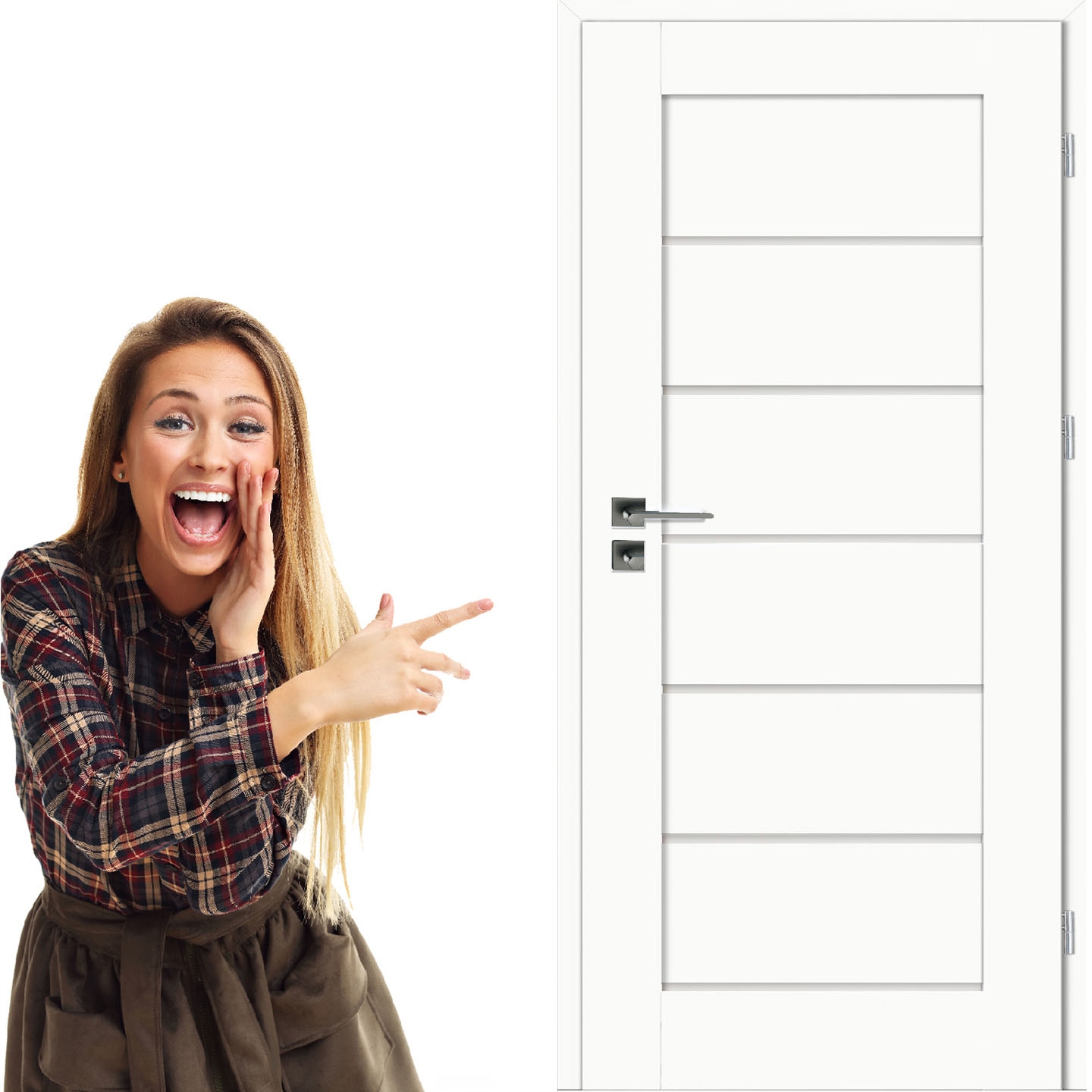 Krídlové dvere WINDOOR DRE PORTA DRZWI POLSCONE 80 cm