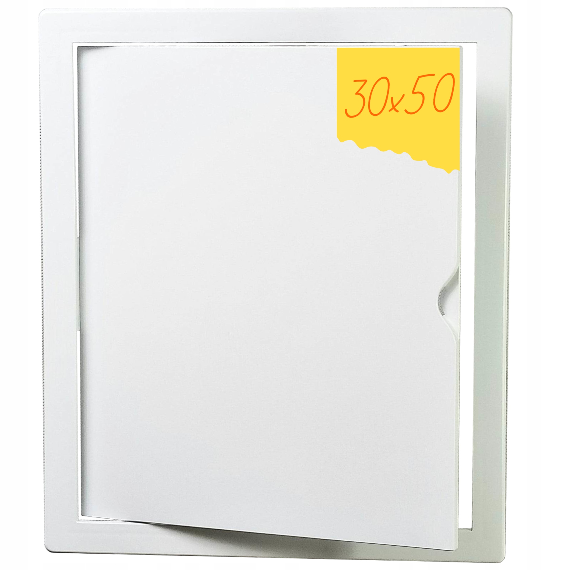 RECENZNÉ DVERE 30x50 300x500 BIELY PLAST 30 x 50 cm ABS