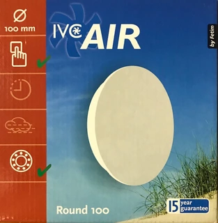 Regulátor otáčok - IVC AIR 100 mm zabudovaným ventilátorom