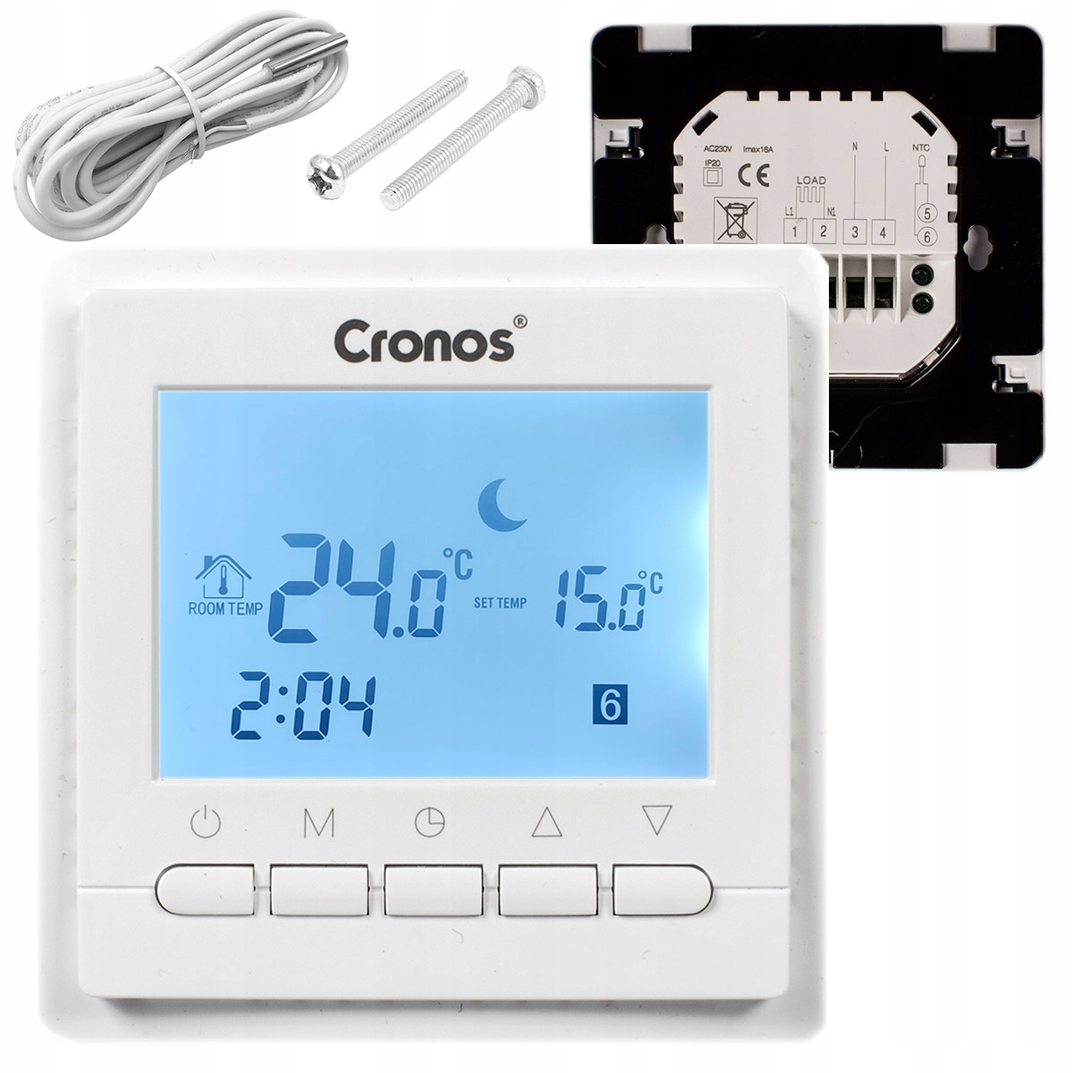 IZBOVÝ TERMOSTAT PRE VYKUROVACÍ ROHOŽ FILM 3A 16A
