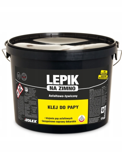 Izolex čierne plstené lepidlo 10 l