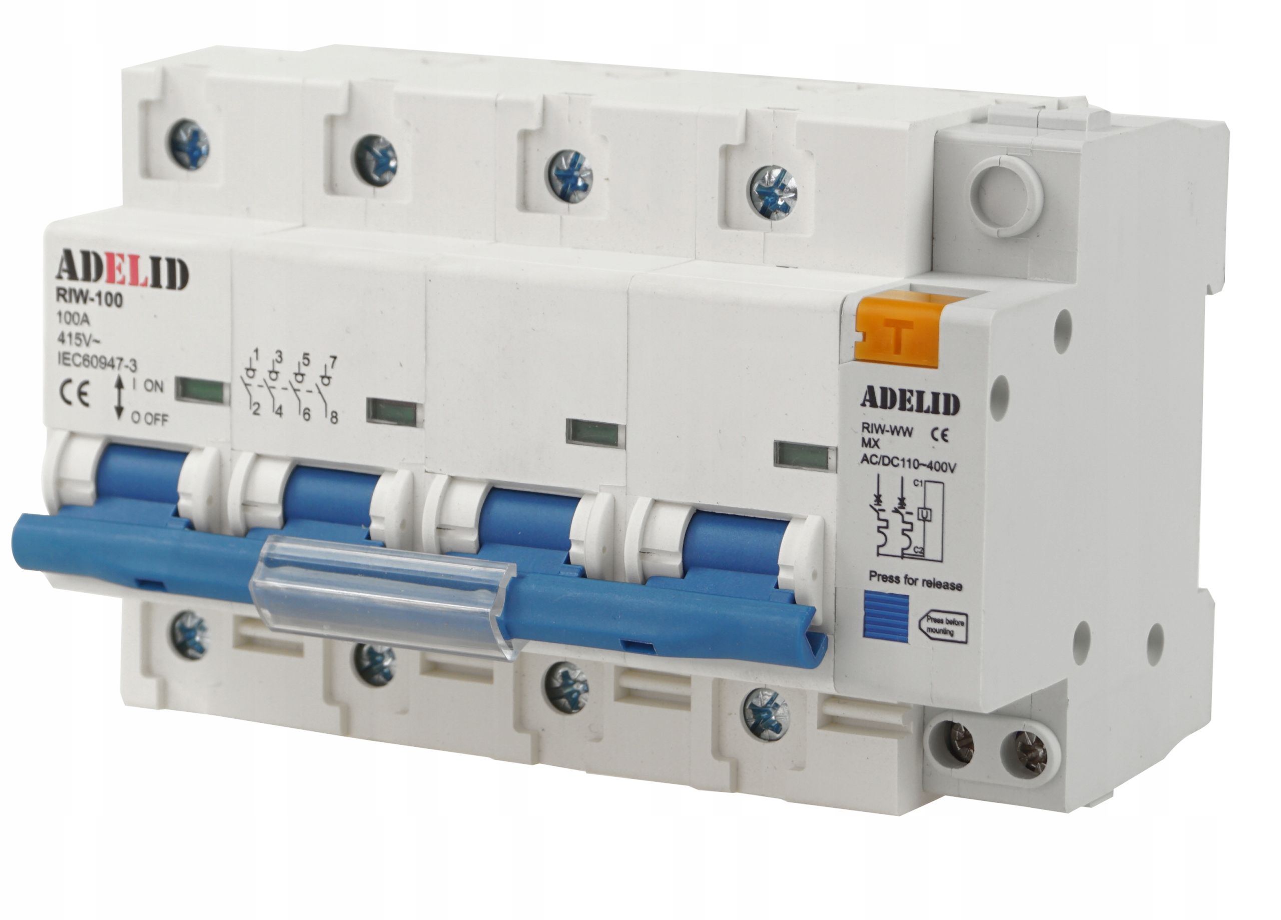 Vypínač Adelid 415 V IP20 100 A