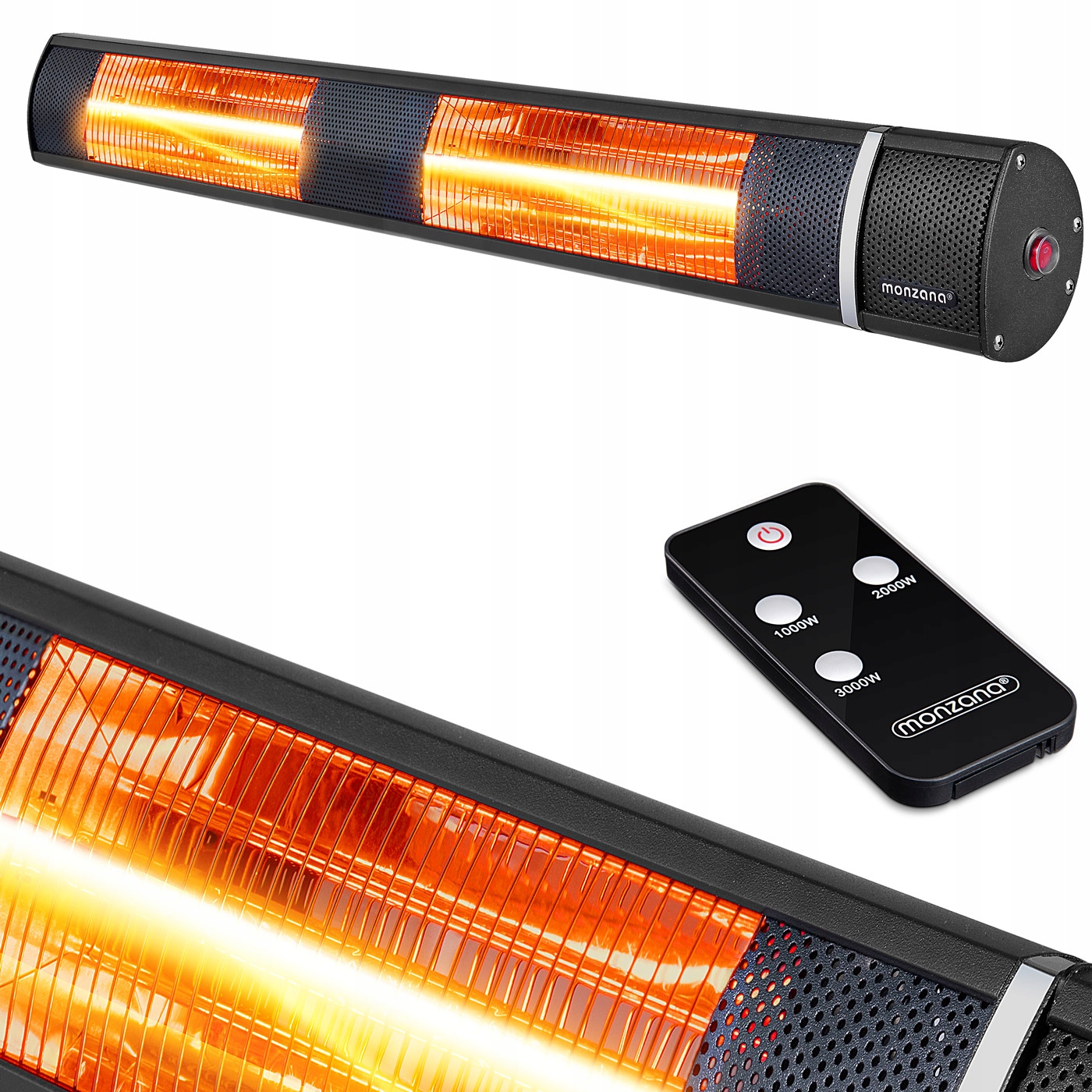 Terasový ohrievač Monzana sálavý ohrievač 3000W