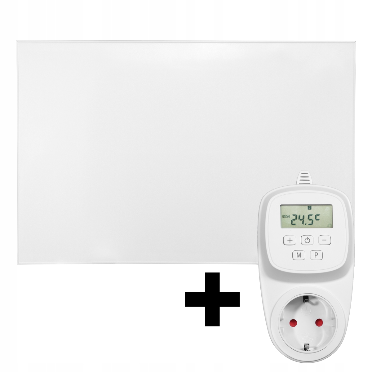 Infražiarič, elektrický nástenný IR panel 300 W s termostatom