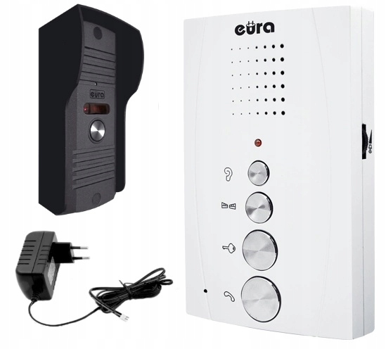Biela interkomová súprava Eura ADP-11A3