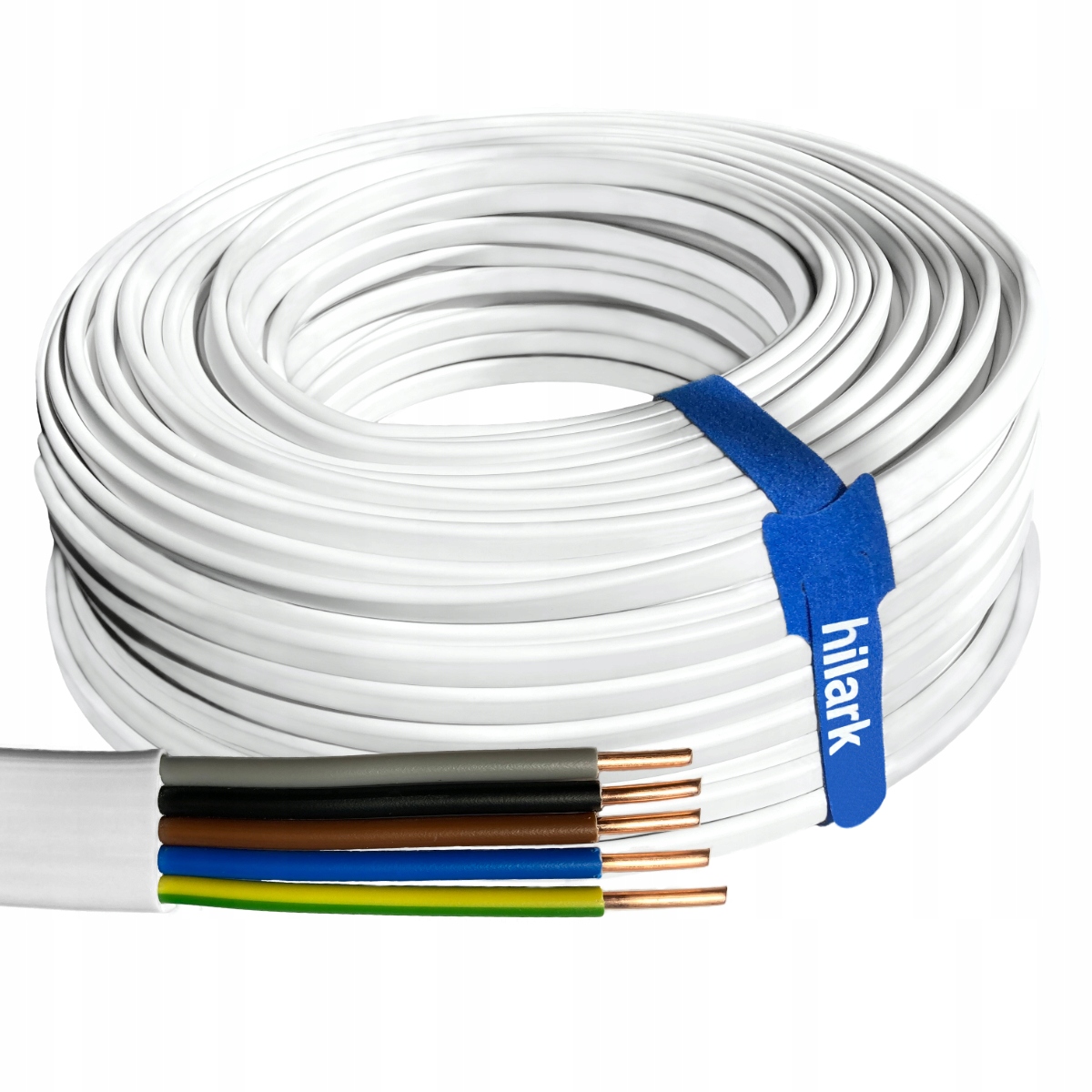 YDYp Hilark univerzálny plochý kábel 5 x 2,5 mm 50 m