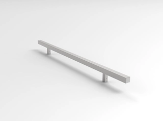 Kľučka dverí - Jednostranná manipulácia s antabou KK35 1000/500 Inox