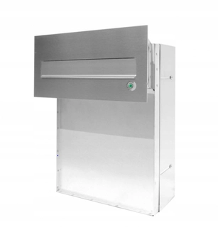 Poštová schránka - Joniec Small Box s Bell Inox SMG 285x158