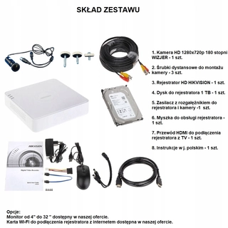 Dvere Camera HD 720p 180 stupňov Detekcia