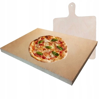 Krbové kachle  - Kameň pre 40x30 šamot pizza s špachtľou