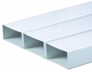 Potrubie, rozvody ku krbu - Plochý kanál 55x110mm 1,5m KP55-15