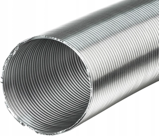 Potrubie, rozvody ku krbu - Kanálový kábel Hliník Spiro Flex 150/3 M