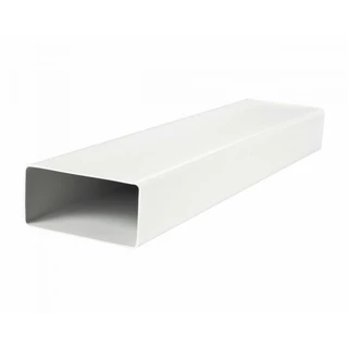 Potrubie, rozvody ku krbu - Obdĺžnikový ventilačný kanál PVC 110x55mm 1.5