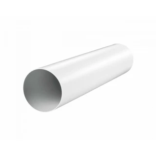 Potrubie, rozvody ku krbu - Vetracie kanál potrubia z PVC kábel 125 mm 1 m