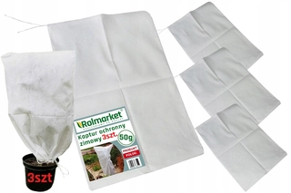 Agrotextília - Krycia agrotextília (zima-jar) Rolmarket biela 80 x 120 cm 50 g/m²