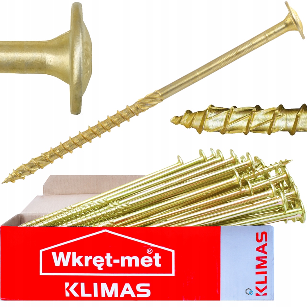 Skrutky do dreva Wkręt-Met WKCP-08280 8x280 mm 50 ks.