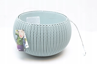 Kvetináč na terasu - Keter Pot Zavesenie Cozy M 36cm Misty Blue