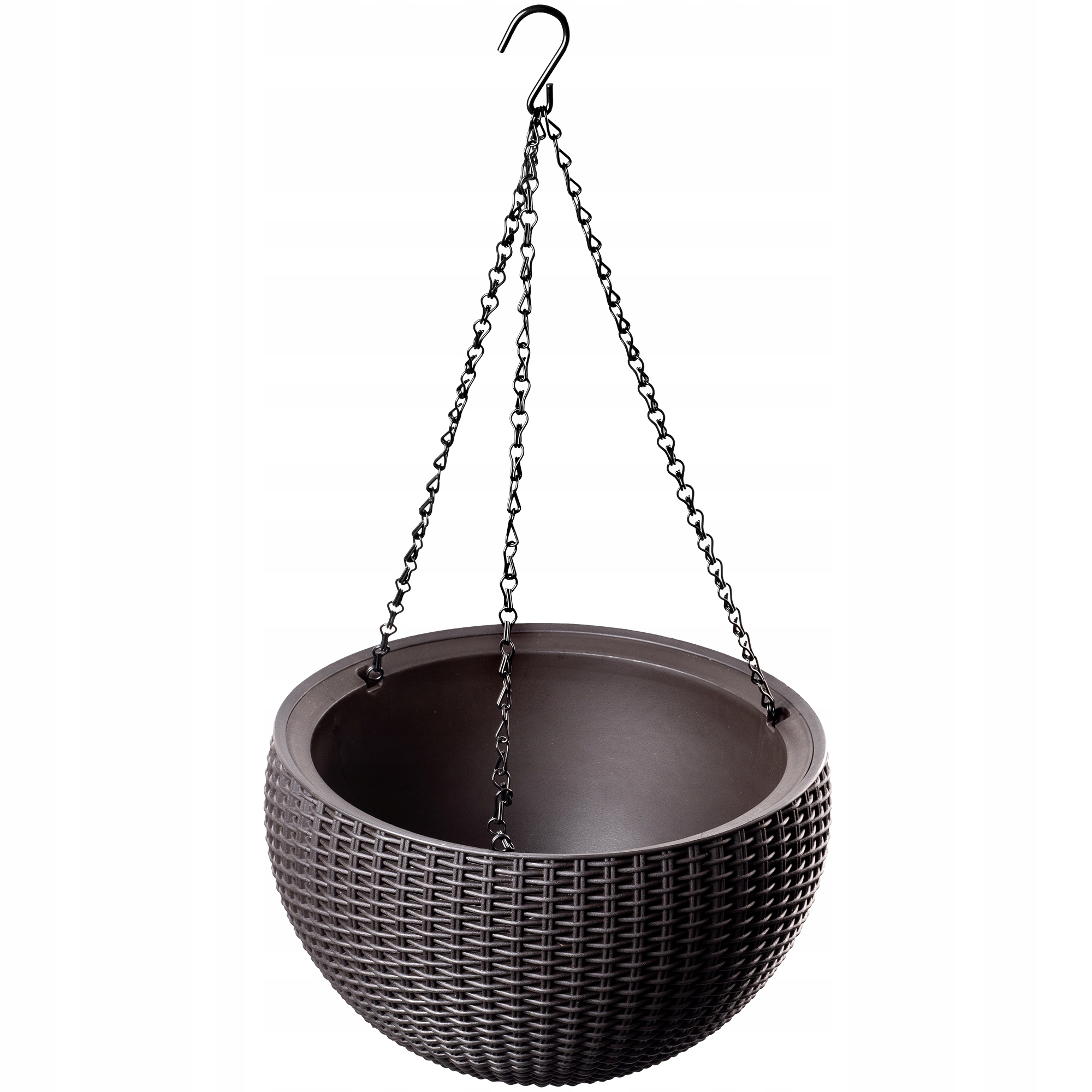 Keter kvetináč 35 cm x 35 x 22 cm priemer 35 cm plastový odtieň hnedej a béžovej