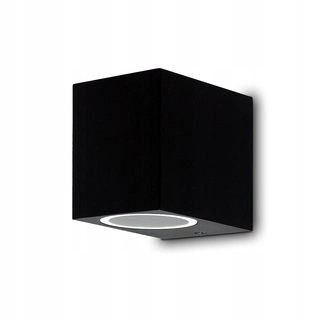 Záhradné nástenné svietidlo - Záhradné nástenné svietidlo Kwazar Luminaire čierne GU10 35W