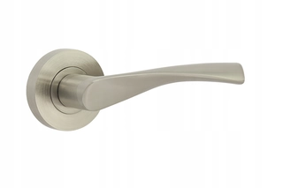 Kľučky na dvere - Dajana Ruck Rosette Round Nickel Satin