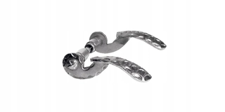 Kľučky na dvere - Kľučky dverí pre brány dvere kl.001 145x85 mm pozinkované