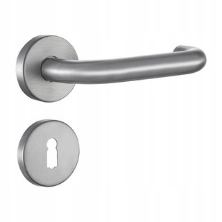 Kľučky na dvere - Kľučky dverí IN04 Inox + Hit Rosette Key Hit