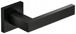 Kľučky na dvere - Kľučky dverí Topaz Black Mat