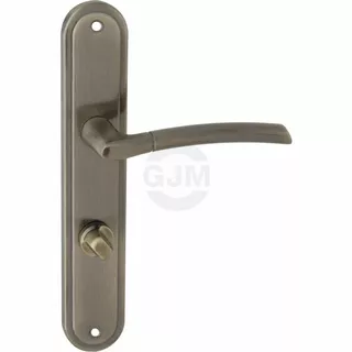 Kľučky na dvere - GJM Presto rukoväť 72 mm toaletná patina m3