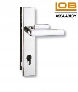 Kľučky na dvere - Rukoväť MKS02-72MM Chrome Lob Assa Abloy
