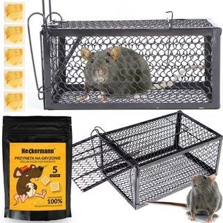 Cage Trap żywołapka pre potkany s myšou