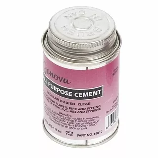Centrálny vysávač -  PVC Pipe Glue 125 ml Inštalácia Centra vysávača