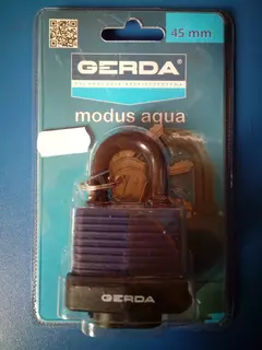 Kľučky na dvere - Gerda Modus Aqua 45 mm visiaci zámok