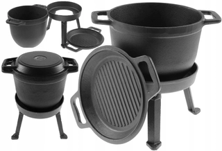 Kotlík na guláš - POĽOVNÍCKY KOTOL 8 litrov POT Gril Pan