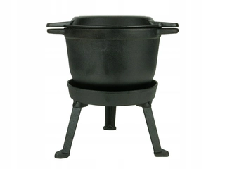 Kotlík na guláš - Liatková kanvica 3IN1 + STAND + PAN 8L