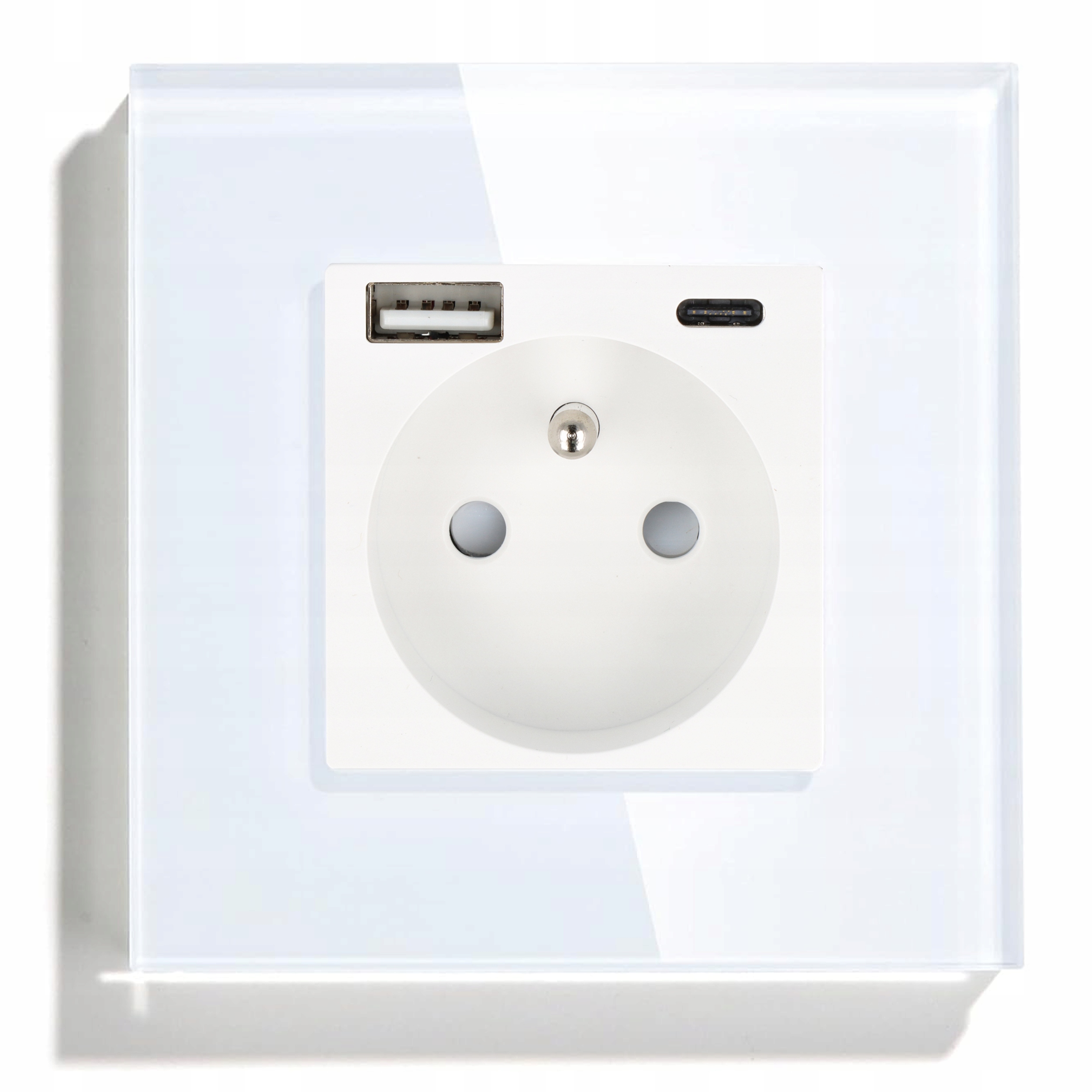 Elektrická zásuvka, USB Wall DC Smart Home biela