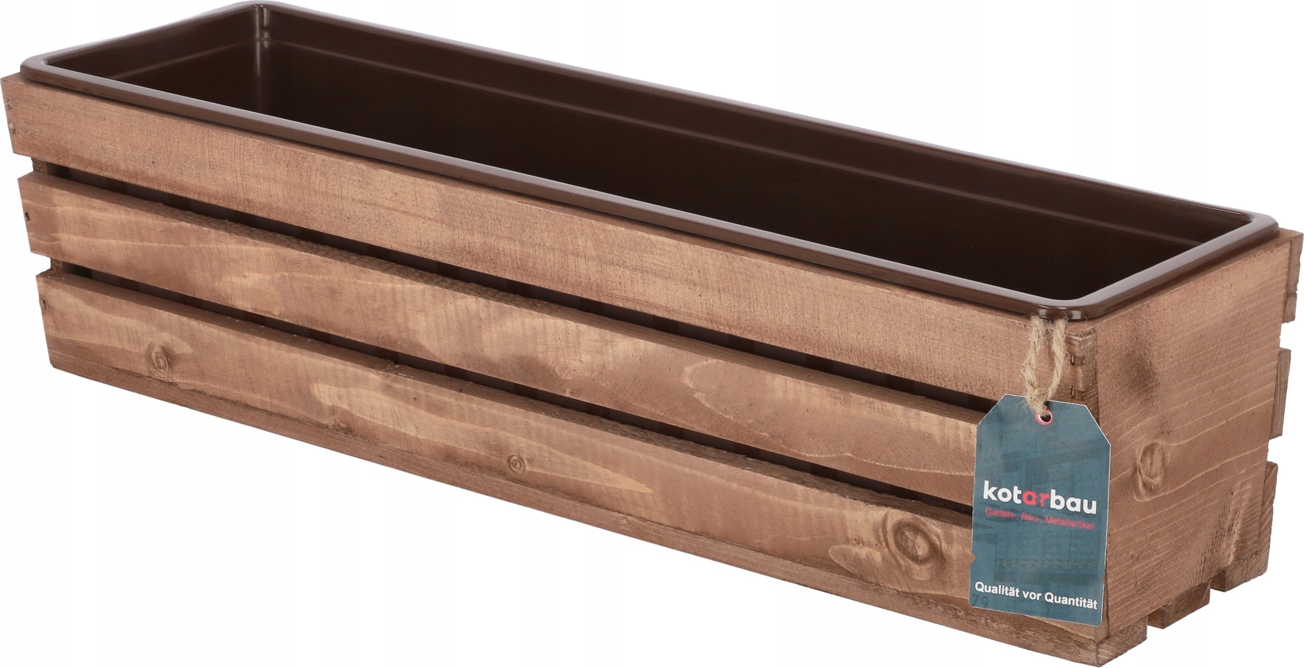 Balkónový box 60 x 18 cm drevený