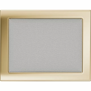 Krbová mriežka - Krbová mriežka 22x30 Pozlátená ventilácie