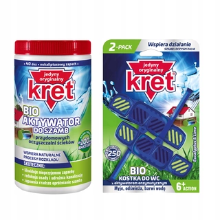 Prostriedok do žumpy, septiku - Kret BIO aktivátor prášok do septikov, 1 kg