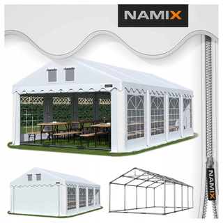 Záhradný stan, pavilon - NAMIX stan 8 stien 5 x 8 x 2,8 m