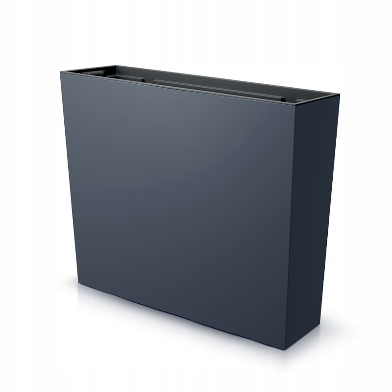 Kvetináč Prosperplast 58 cm x 18 x 49,8 cm plastový antracit