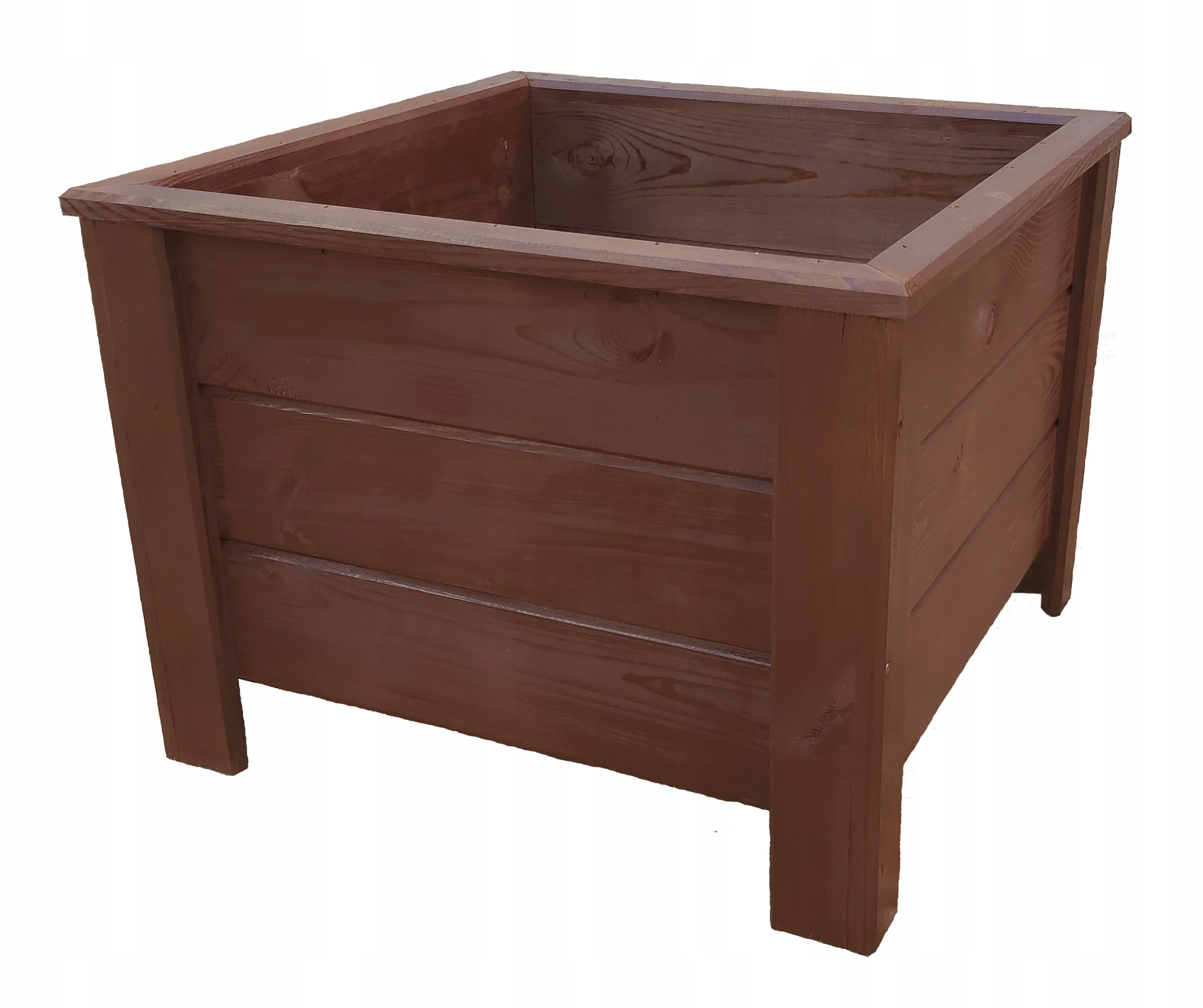 PHU Cisowski kvetináč 50 cm x 50 x 37 cm palisander