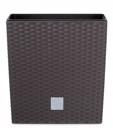 Kvetináč Prosperplast DRTS325L-440U Rato Low Umbra 32x32x33 cm hnedá