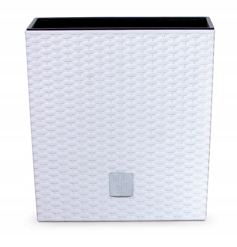 Prosperplast kvetináč 32 cm x 32 x 32,5 cm priemer 32 cm plastový čierny